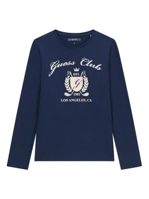 Guess Bluzka J6YI21 K3747 Granatowy Regular Fit