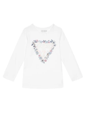Guess Bluzka K5BI08 J1314 Biały Regular Fit