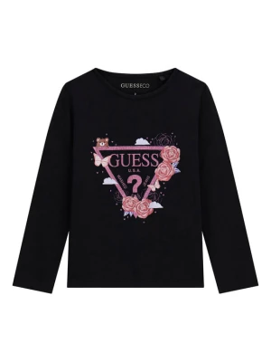 Guess Bluzka K6YI24 K3732 Czarny Regular Fit