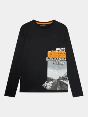 Guess Bluzka L3BI19 I3Z14 Czarny Regular Fit