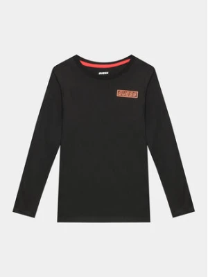 Guess Bluzka L3BI34 I3Z14 Czarny Regular Fit