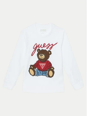 Guess Bluzka L5RI32 K8HM4 Biały Regular Fit