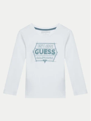 Guess Bluzka N5RI26 K8HM4 Biały Regular Fit