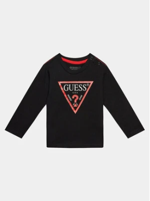 Guess Bluzka N84I24 K8HM0 Czarny Regular Fit