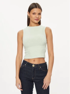 Guess Bluzka Ofelia W4GP52 KBYN0 Zielony Regular Fit