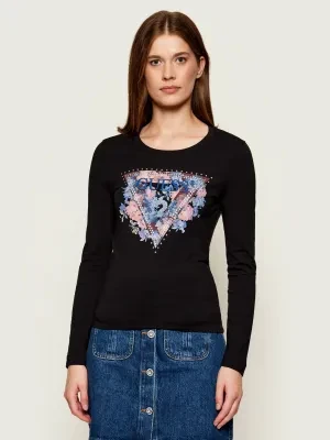 GUESS Bluzka PEONY | Slim Fit