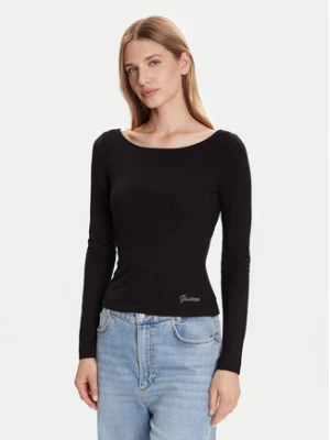 Guess Bluzka W5BP46 KCYV2 Czarny Slim Fit