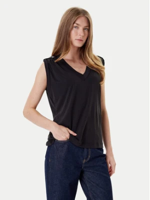 Guess Bluzka W5YP52 KCYW2 Czarny Regular Fit