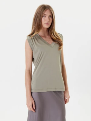 Guess Bluzka W5YP52 KCYW2 Zielony Regular Fit