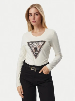 Guess Bluzka W6BI57 K7387 Beżowy jasny Regular Fit
