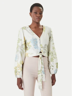 Guess Bluzka W6GHA4 W2565 Kremowy Regular Fit