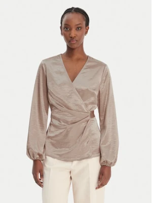 Guess Bluzka W6RH47 W2612 Beżowy Regular Fit