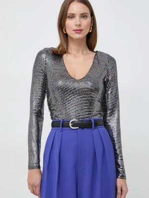 Guess body CAMILLE kolor srebrny wzorzysta W4RP13 KBJG0