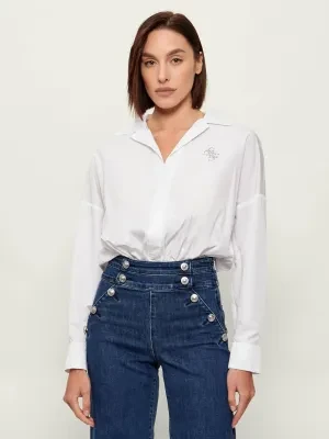 GUESS Body CARMELA | Regular Fit | z dodatkiem jedwabiu