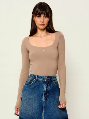 GUESS Body Larissa | Slim Fit beżowy