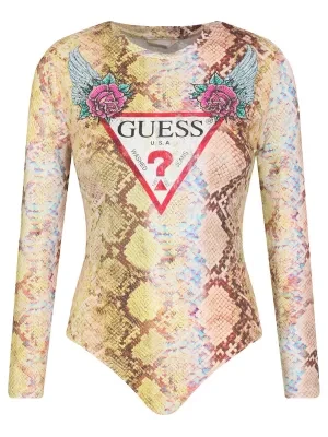 GUESS Body LS GUESS LOGO SNAKE | Slim Fit