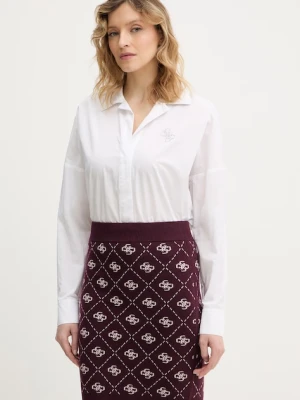 Guess body z domieszką jedwabiu CARMELA