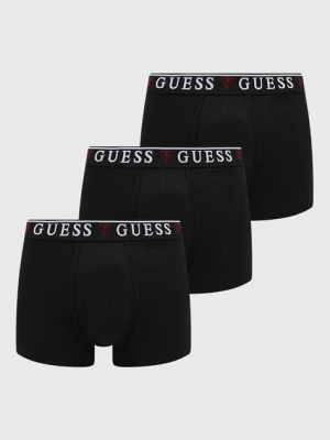 Guess bokserki BRIAN 3-pack męskie kolor czarny U97G01 KCD31