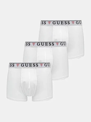 Guess bokserki 3-pack męskie kolor biały