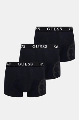 Guess bokserki 3-pack męskie kolor granatowy