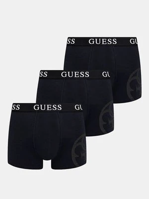 Guess bokserki 3-pack męskie kolor granatowy