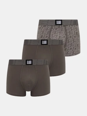 Guess bokserki 3-pack męskie kolor szary U4RG01 K6YW0