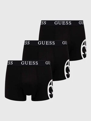 Guess bokserki 3-pack PLACED męskie kolor czarny U4RG04 K6YW0