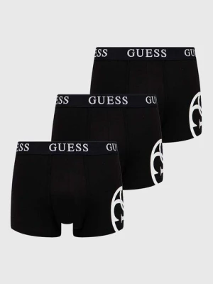 Guess bokserki 3-pack PLACED męskie kolor czarny U4RG04 K6YW0