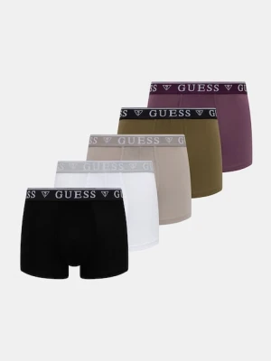 Guess bokserki 5-pack męskie kolor fioletowy U4YG16 K6YW1