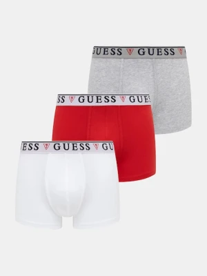 Guess bokserki BRIAN 3-pack męskie kolor biały U97G01 KCD31