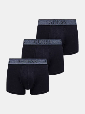 Guess bokserki JOE 3-pack granatowy