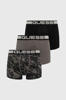 Guess bokserki JOE 3-pack męskie kolor czarny U4BG05.K6YW1