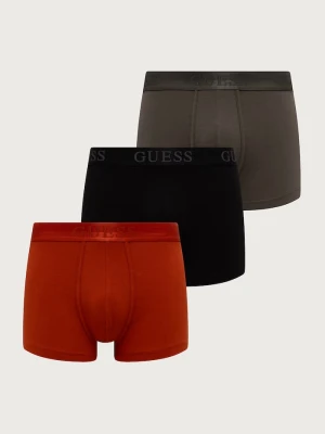 Guess bokserki męskie bawełniane z elastanem JOE 3-pack czarny