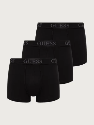 Guess bokserki męskie bawełniane z elastanem JOE 3-pack czarny