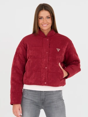 GUESS Bordowa damska kurtka, Rozmiar L