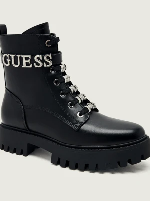 Guess Botki Ficki czarny