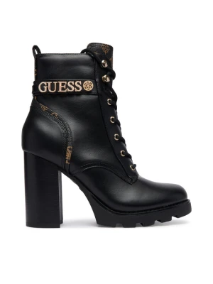 Guess Botki FLFNEE ELE10 Czarny