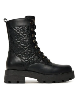 Guess Botki FLTYAN ELE10 Czarny