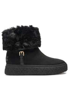 Guess Botki Uncie FLFUNC ESU10 Czarny