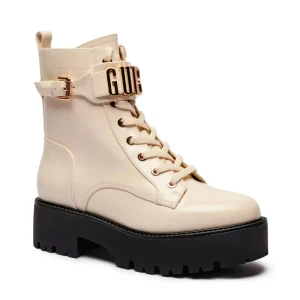Guess Botki VAIRES | z dodatkiem skóry