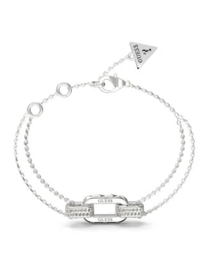 Guess Bransoletka JUBB04 581JW Srebrny