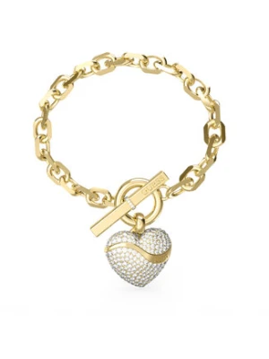Guess Bransoletka JUBB0449 6JW Złoty