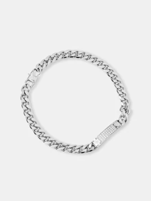 Guess bransoletka męska ze stali nierdzewnej 4G FRONTIERS