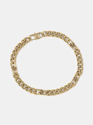 Guess bransoletka męska ze stali nierdzewnej 4G FRONTIERS