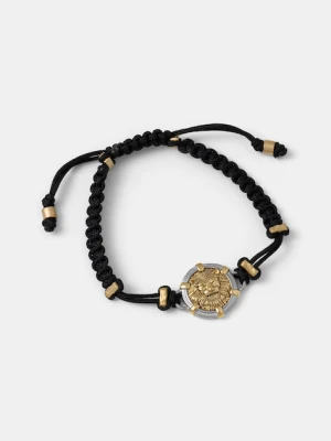 Guess bransoletka męska ze stali nierdzewnej LION LEGACY