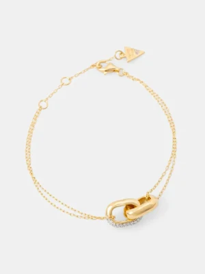 Guess bransoletka srebrna JSBB04 547JW