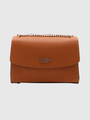 GUESS Brązowa kopertówka damska Calista