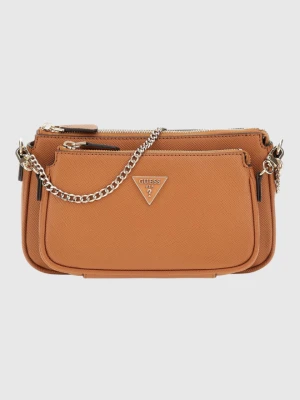 GUESS Brązowa kopertówka damska Noelle