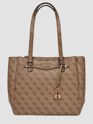 GUESS Brązowa shopperka damska Katya Multi
