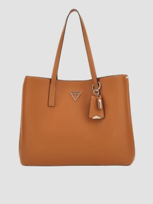 GUESS Brązowa shopperka damska Meridian Girlfriend